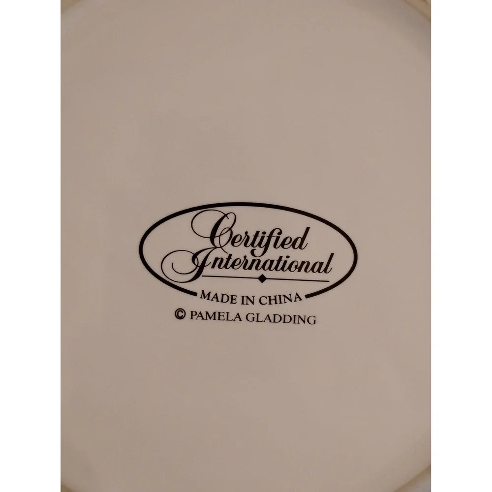 Certified International Pamela Gladding GrandHotel Paris Decorative Plate 10.25